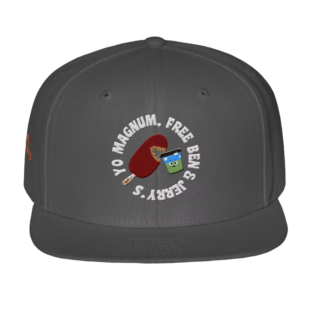 free ben and jerrys merch hat